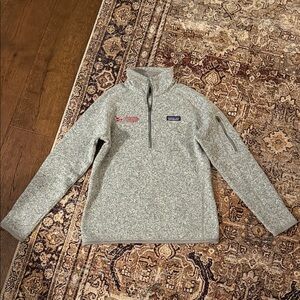 Patagonia Gray 1/4-Zip Better Sweater Fleece - College of Charleston Sailing